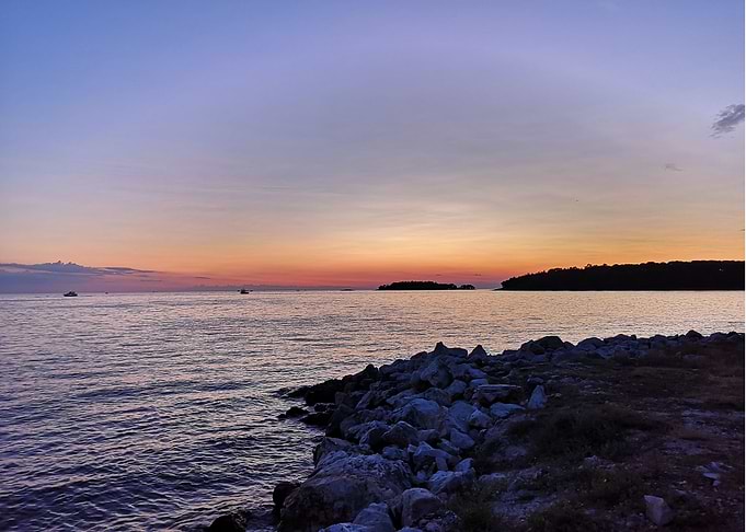 Sundown in Croatia
