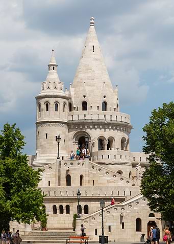 A lovely view of Budapest
