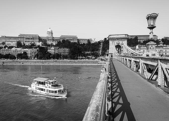 A lovely view of Budapest