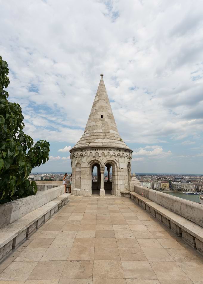 A lovely view of Budapest