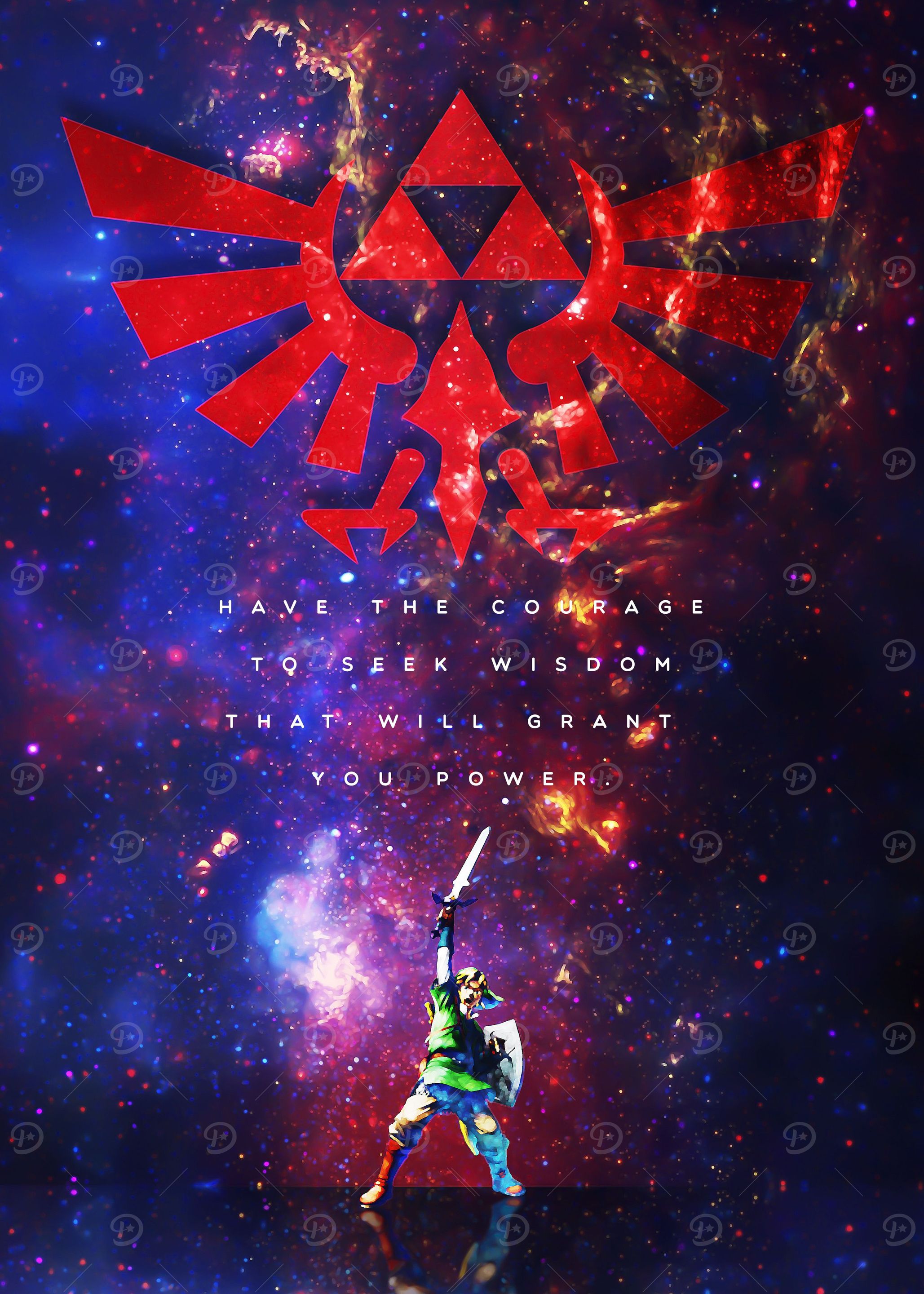 Gaming Zelda Power Space