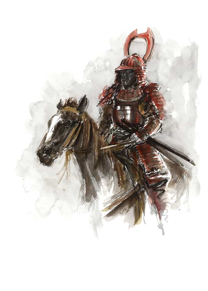 Samurai shogun warrior