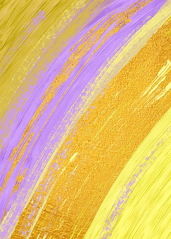 Colored Brush Gold Foil 03