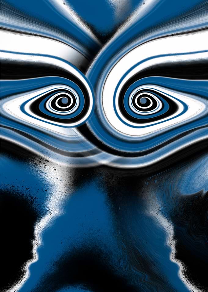 Hypnotised blue