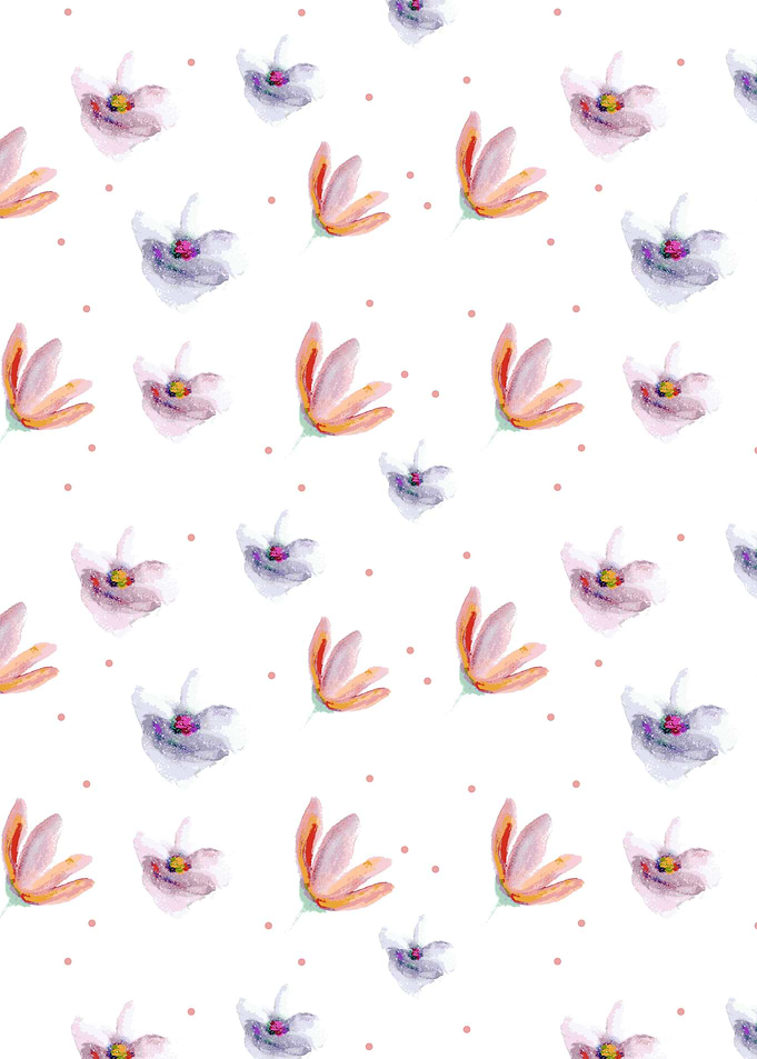 Delicate Floral Pattern 05
