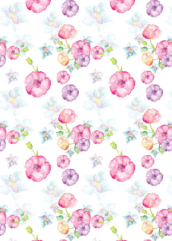 Delicate Floral Pattern 01