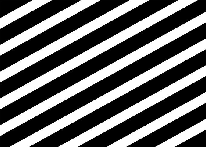 Black White Slanted Lines