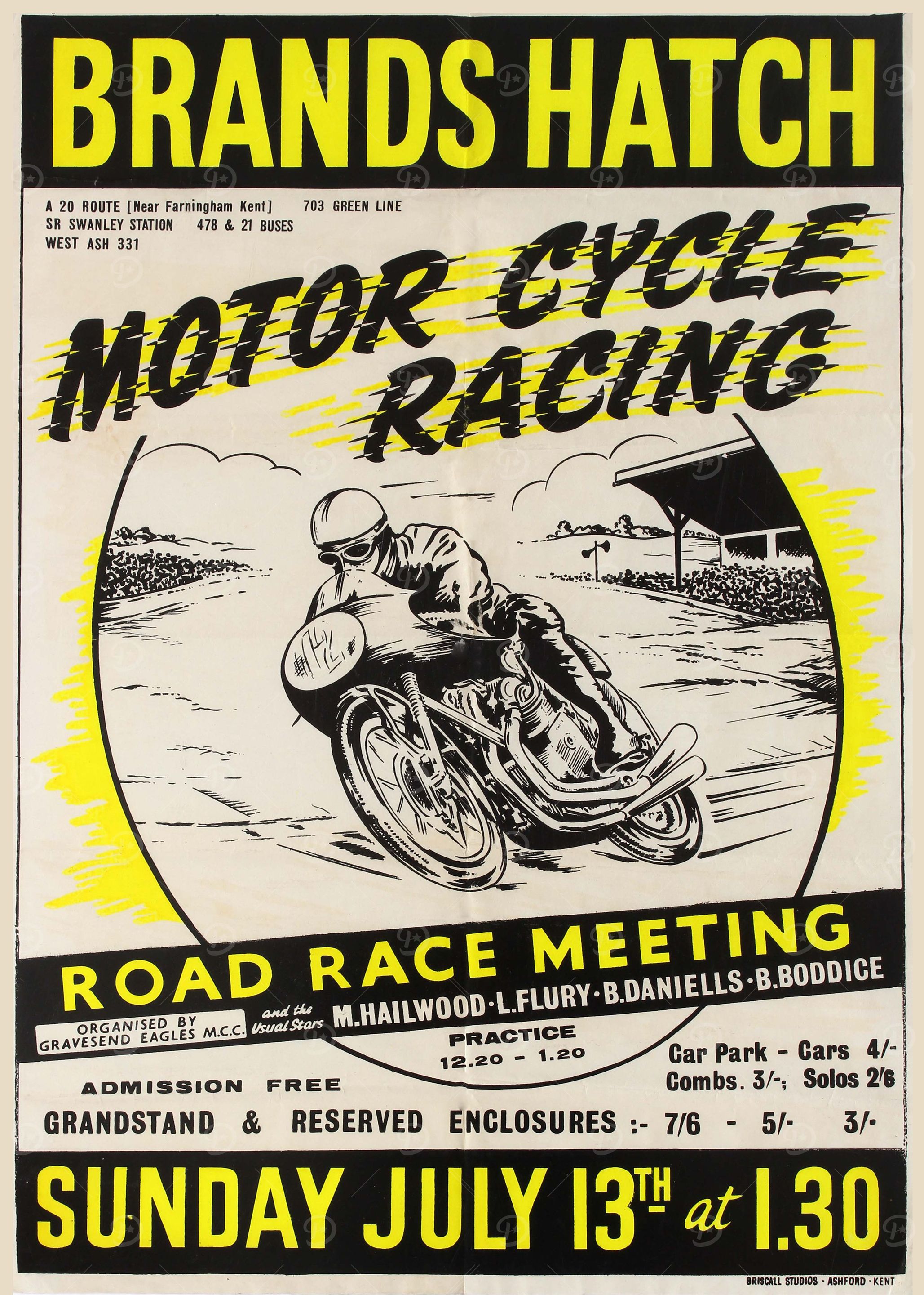 Brands Hatch Motor Cycle Racing
