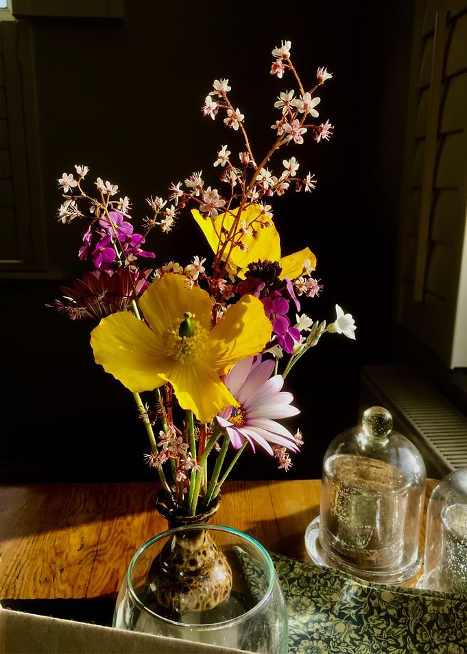 flowers glas