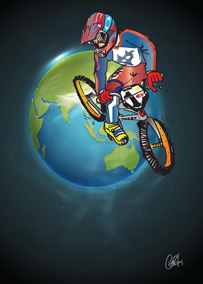 BMX out of this Earth