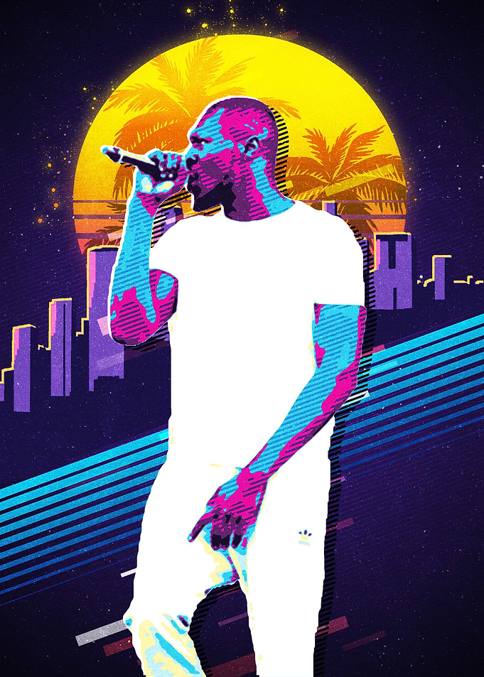 Stormzy retro 80s