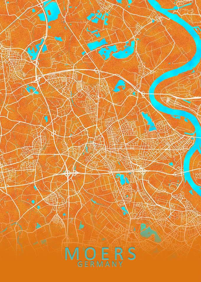 Moers Germany City Map
