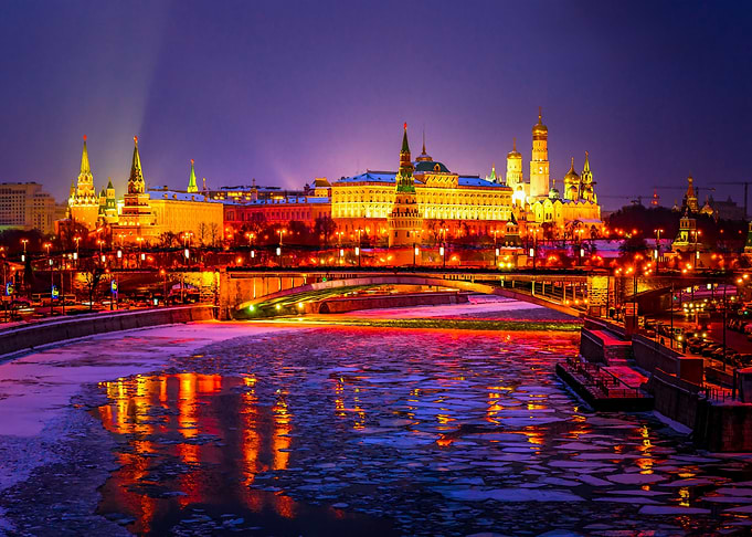 Moscow Kremlin Night