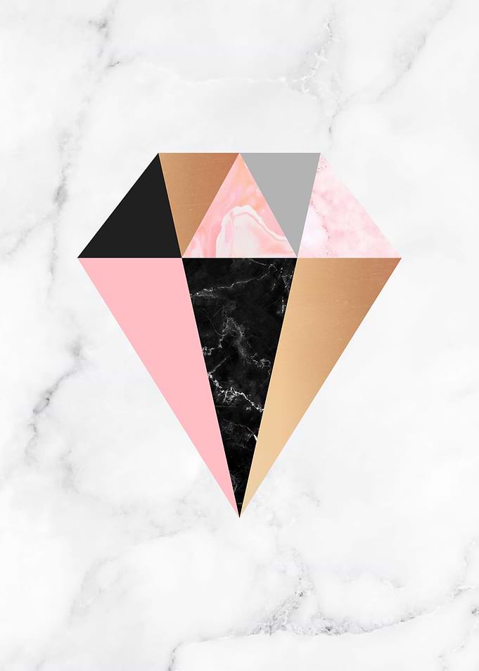 Geometrical 8 Pink