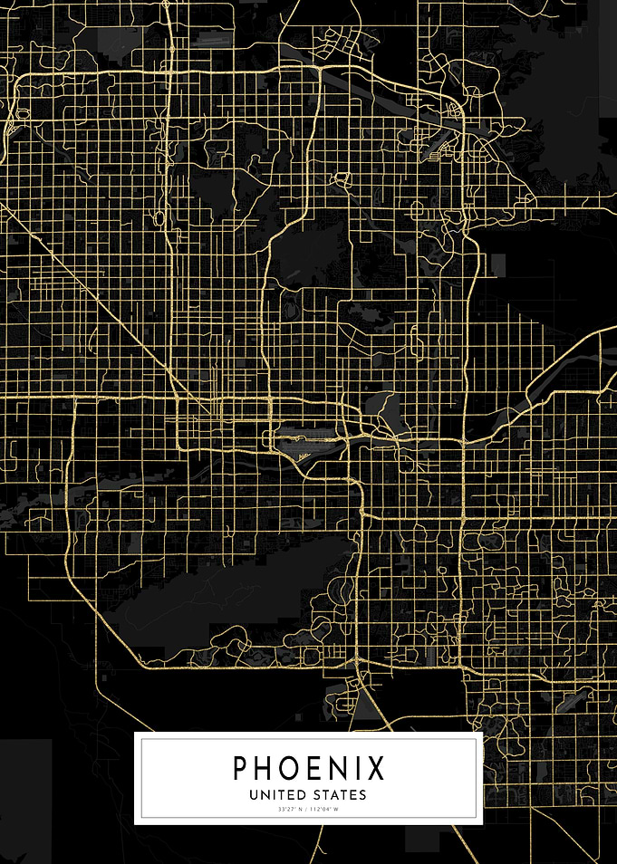 Phoenix Gold City Map