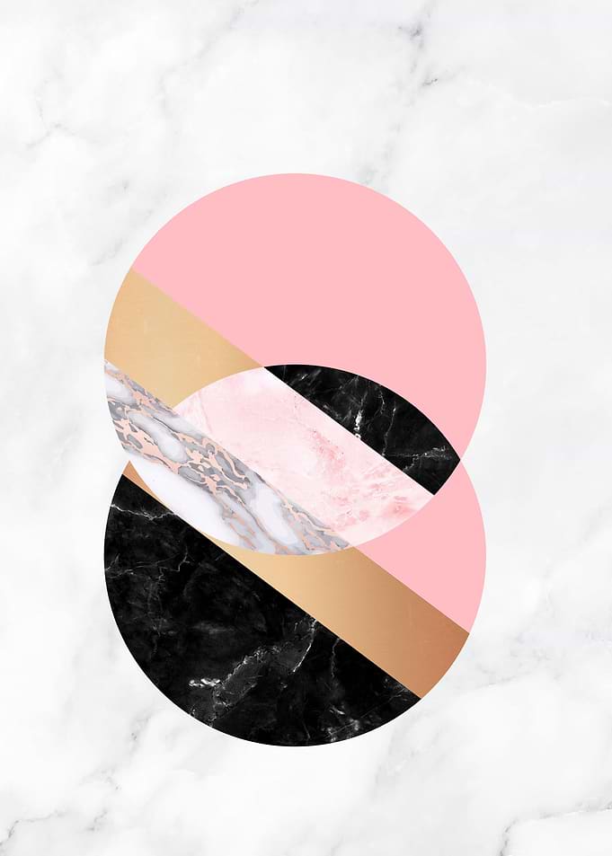 Geometrical 3 Pink