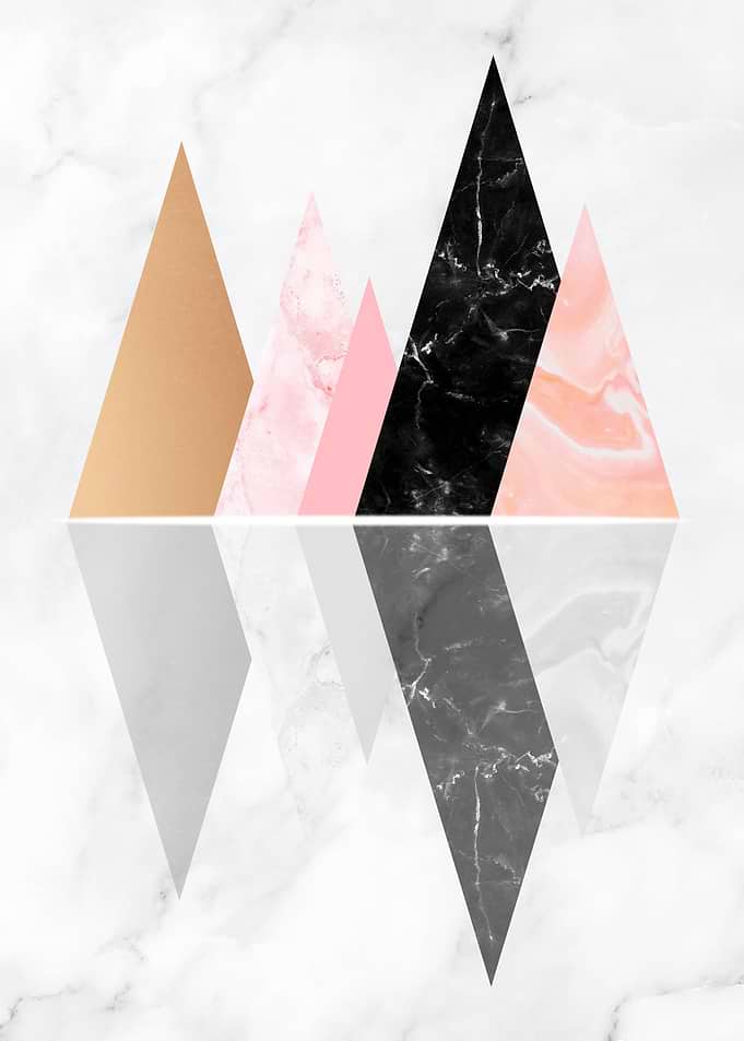 Geometrical 7 Pink