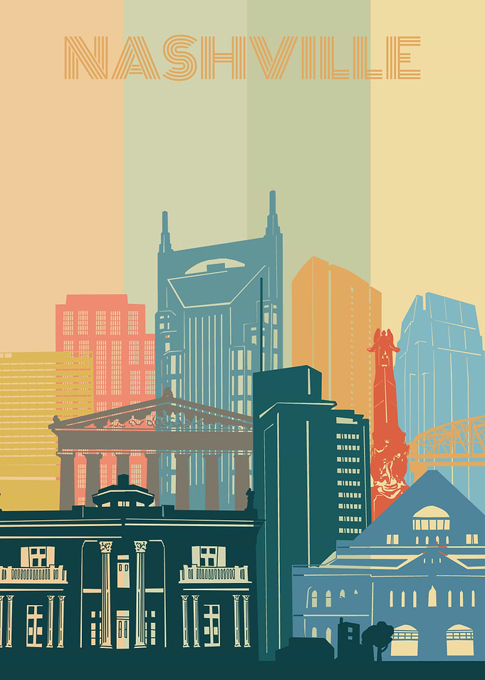 nashville city retro