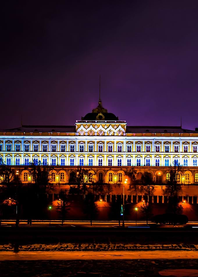 Grand Kremlin Palace Night