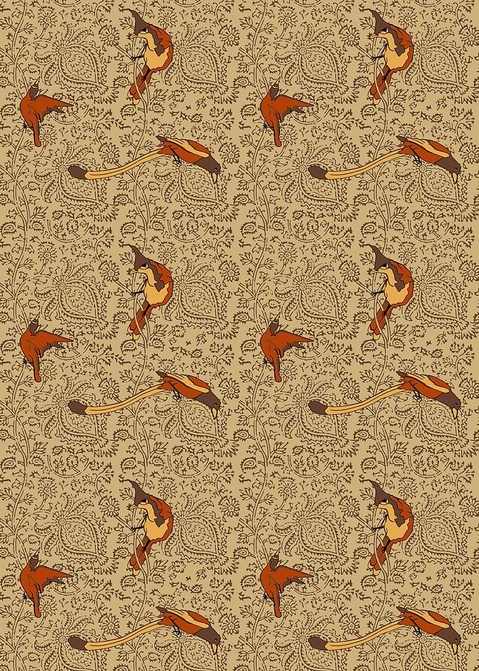 Kalamkari print