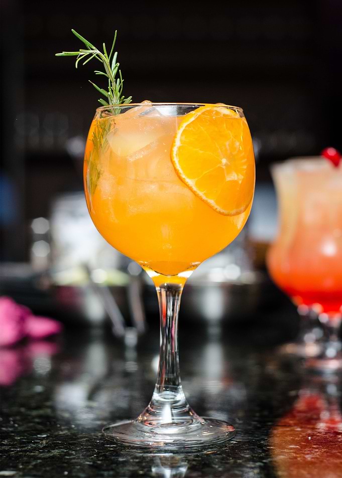 orange glas