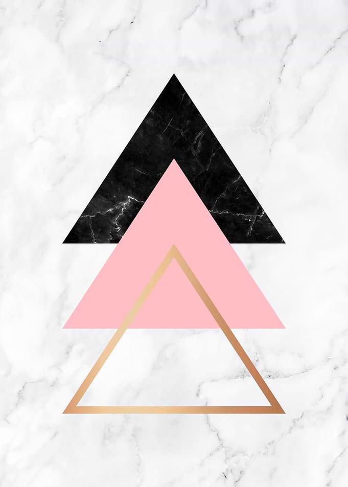 Geometrical 1 Pink