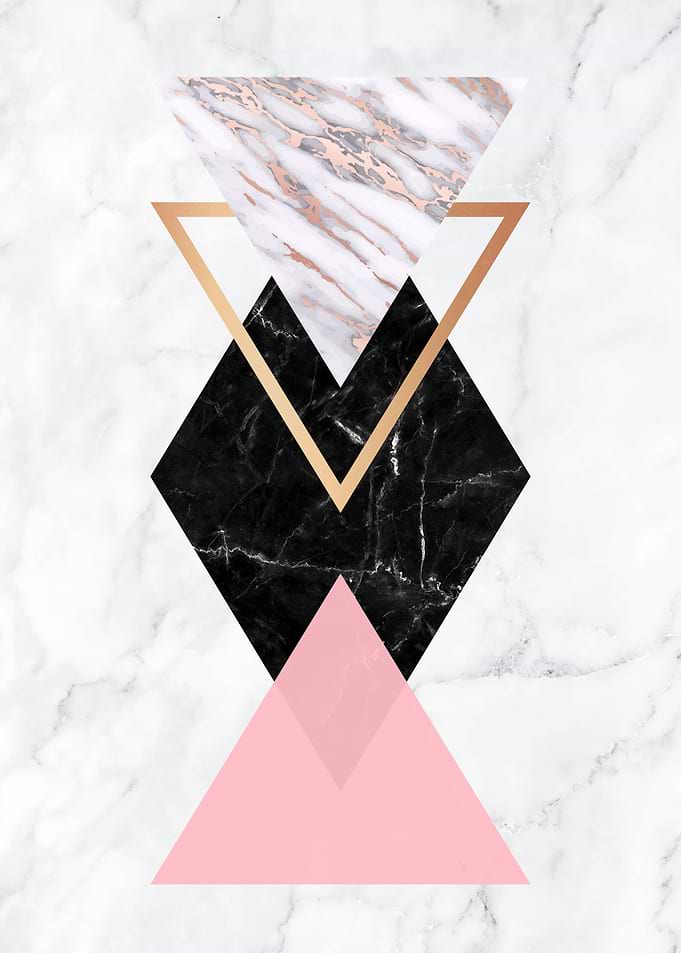 Geometrical 2 Pink