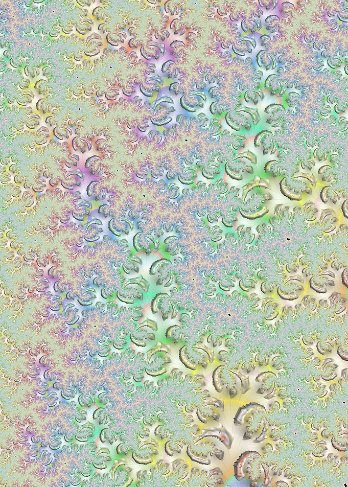 Branching Rainbow Fractal