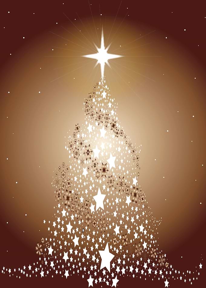 Metallic Christmas Tree