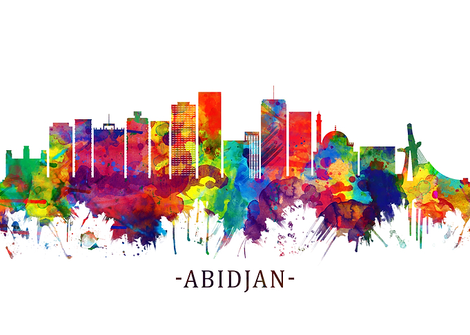 Abidjan Skyline