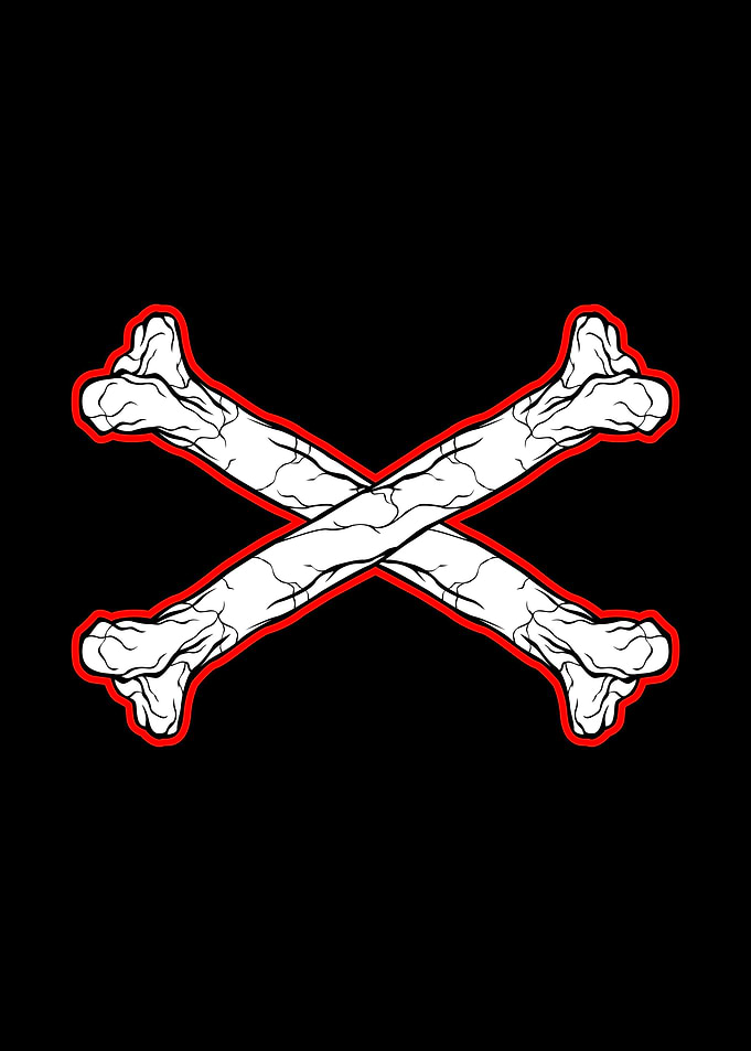 skull crossed