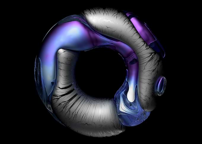 3d art of surreal ring