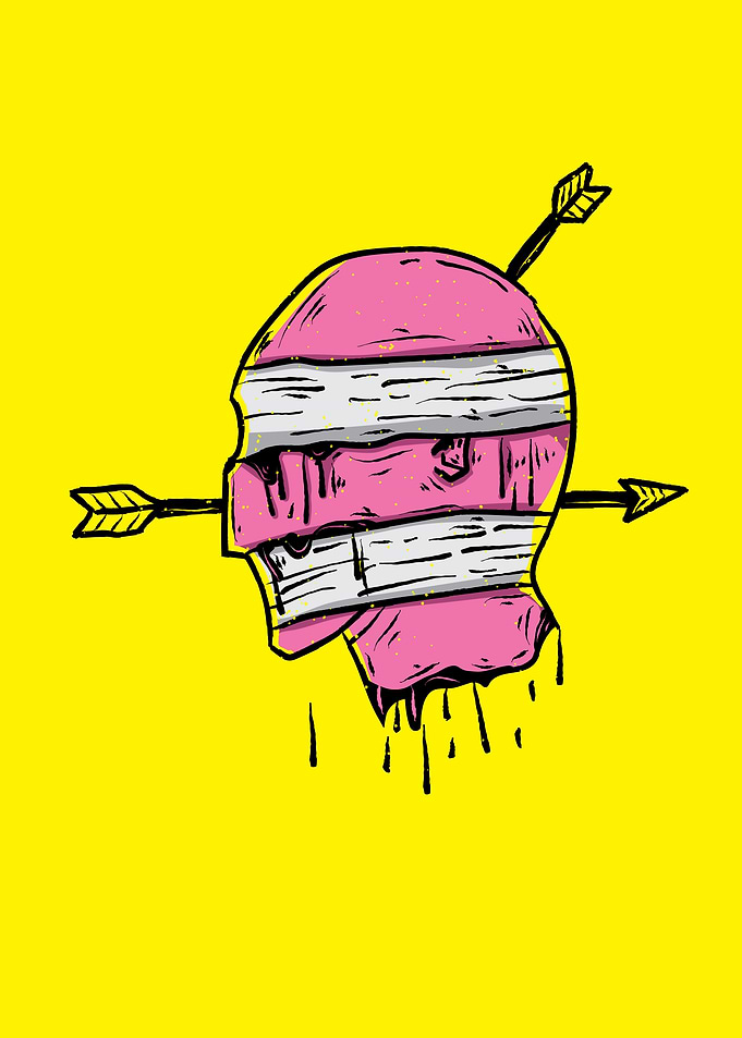 Head Arrow Mouth Eye
