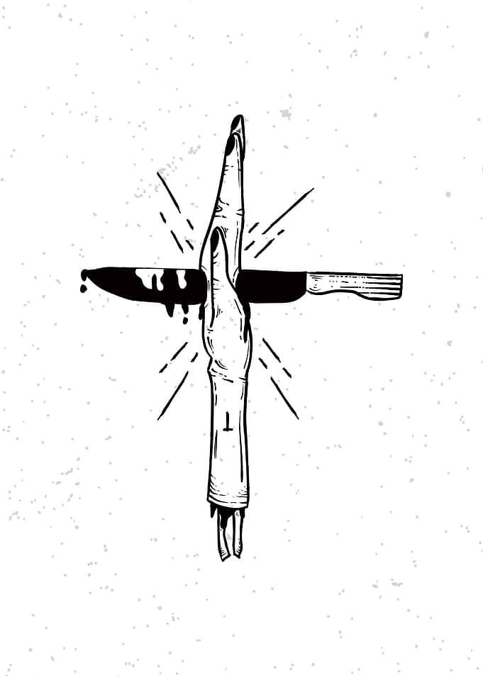 Hand Knife Gore