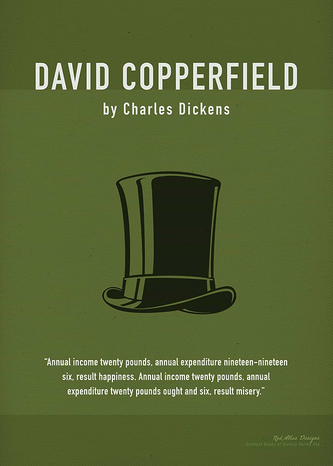 David Copperfield Book Art