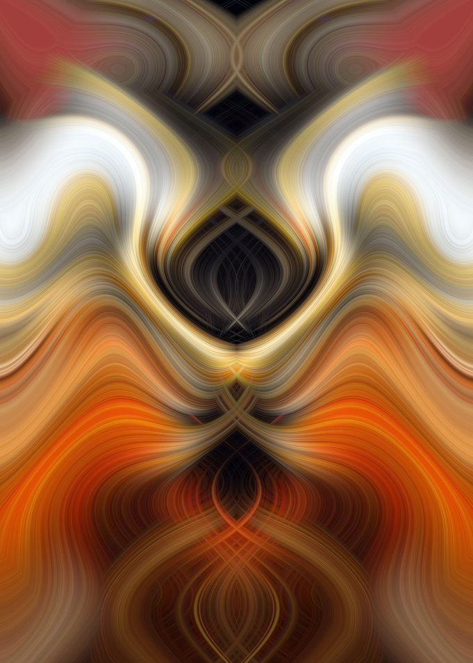 Color Fractal Art Abstract