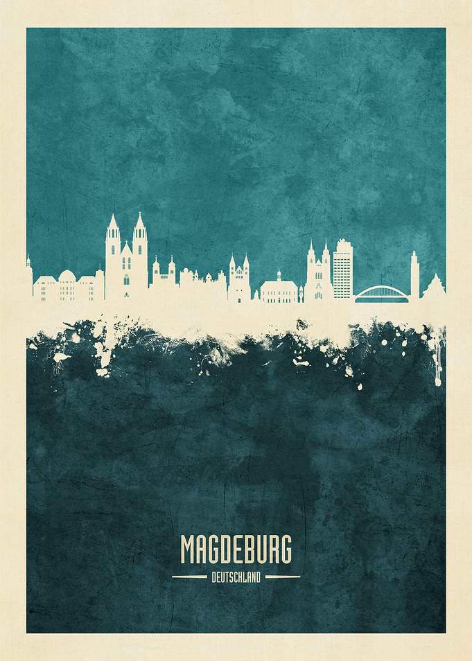Magdeburg Skyline