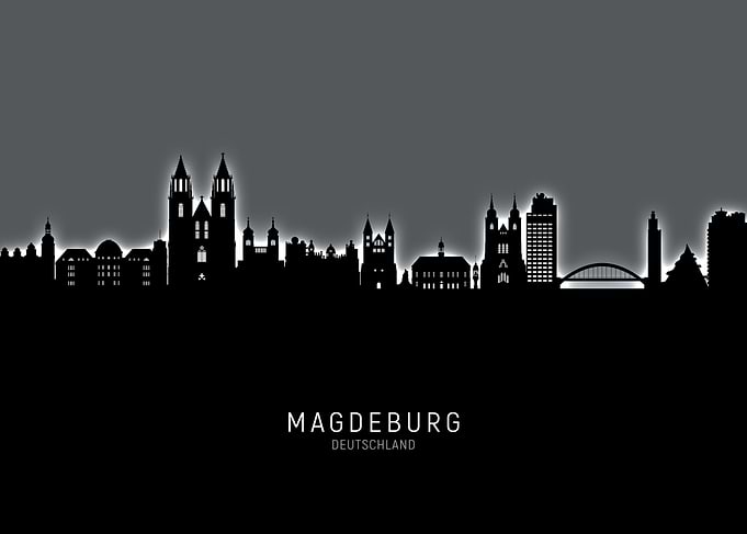 Magdeburg Skyline
