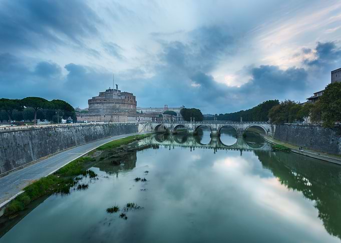 Dawn over Rome