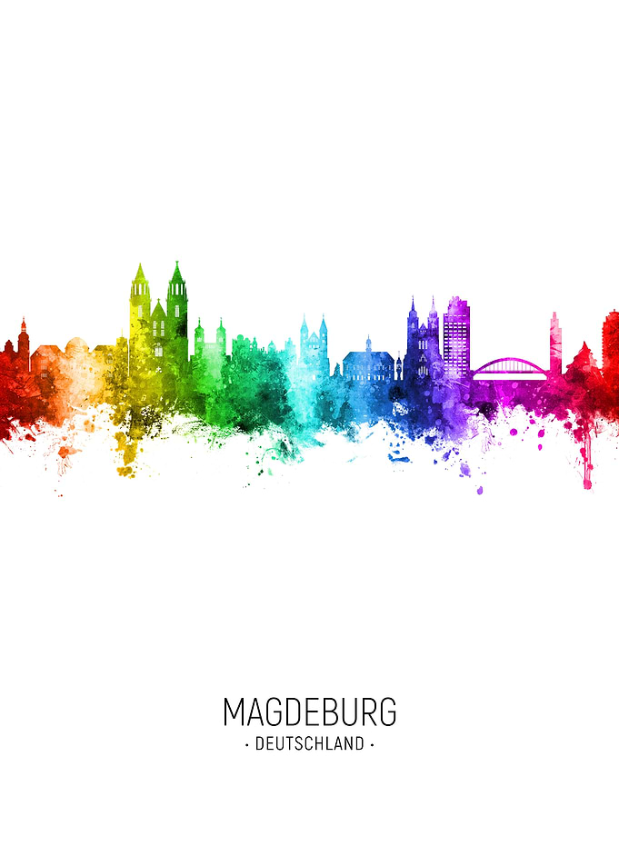 Magdeburg Skyline