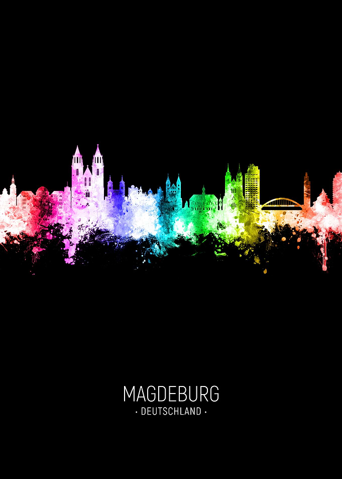 Magdeburg Skyline