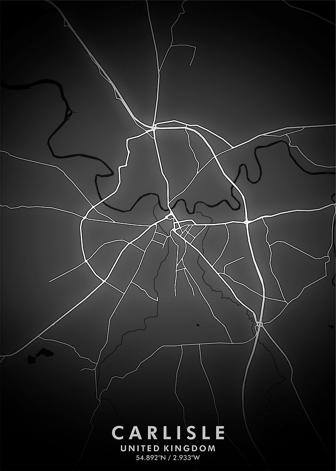 Carlisle Map Posters