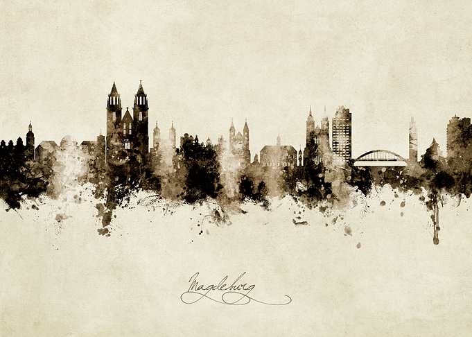 Magdeburg Skyline