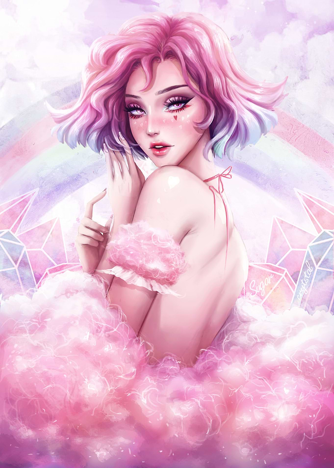 Aesthetic Cotton Candy