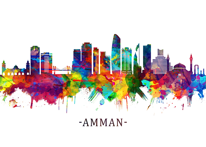 Amman Jordan Skyline