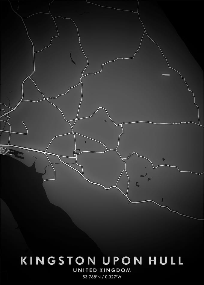 Kingston upon Hull Map