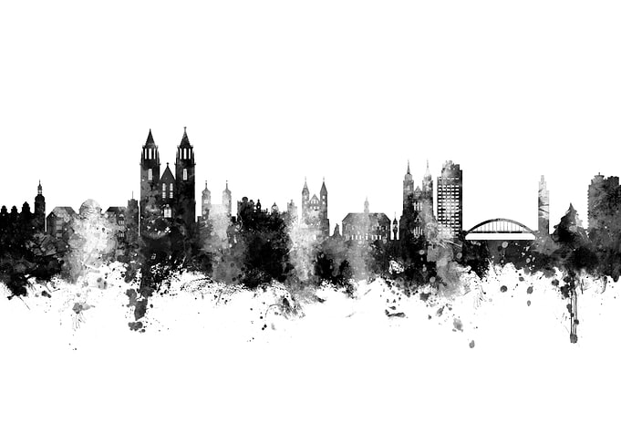 Magdeburg Skyline