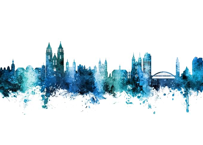 Magdeburg Skyline