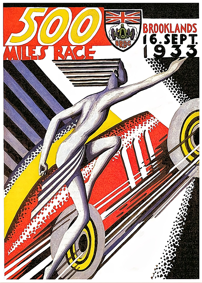 500 Miles Race Brooklands 16 sept 1933