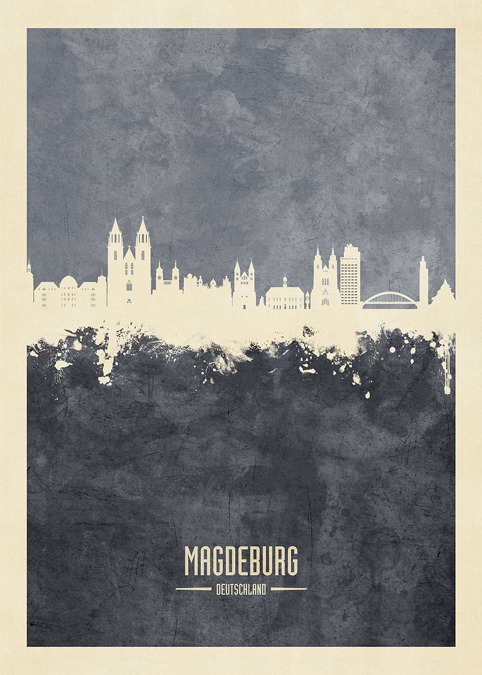 Magdeburg Skyline